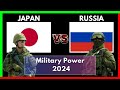 Japan vs Russia Military Comparison 2024 | Russia vs Japan Military Power 2024 #militarypower