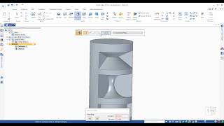 #15 solid edge revolve cut tutorials