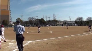 狭山東ファイヤーズ 2016.02.11 蓮池さよなら大会 決勝リーグ vs生魂子ども会