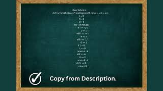 LeetCode Weekly Contest 360 Solution : Furthest Point From Origin.