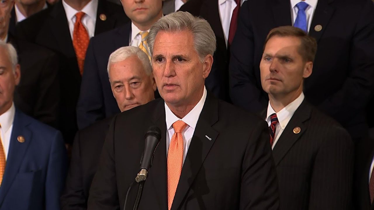 House GOP Leader Slams Impeachment Vote - YouTube