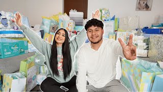 OPENING OUR BABY SHOWER GIFTS!!