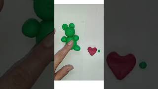 Clay Modeling | Clay Art | Clay Cute Teddy Bear