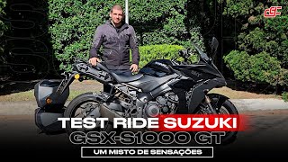 TEST RIDE NOVA SUZUKI GSX-S1000 GT 2024 | UM MIX DE SENSAÇÕES | AVALIAÇÃO COMPLETA