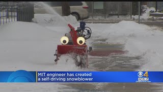 MIT Engineer Creates Remotely Operated Snowblower