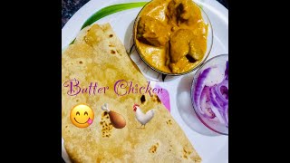 Restaurant Style Butter Chicken in Telugu; టేస్టీ బట్టర్ చికెన్ 🐔 రెస్టారెంట్లోలా‌;