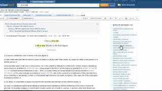 Finding a Statute Using WestlawNext