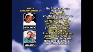 Mona Smith ~ Short Obituary