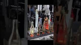 Assembly line of glass factory