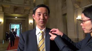 山崎 誠　立憲民主党　衆議院議員2017.11.1　 初登院