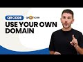 How to Link Your Website Domain in a QR Code (White Label)