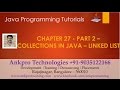 Java for beginners - Chapter 27 : Collections in Java Part 2 - Linked List