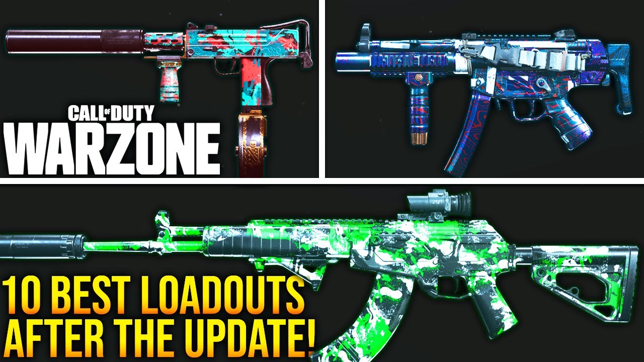 Call Of Duty WARZONE: TOP 10 BEST LOADOUTS After The Season 3 RELOADED ...