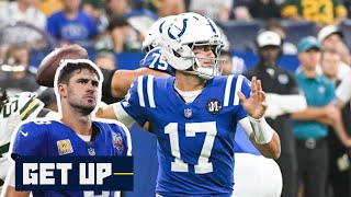 GET UP | Daniel Jones gets Colts’ Week 1 nod" – ESPN on veteran edging Richardson for starter role