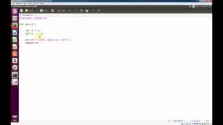 Programming C in Linux - Number, Integer and Character Variables