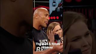 The Rock and Ronda Rousey team up #Short