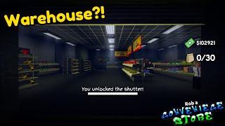 The WAREHOUSE UPDATE Is HUGE! Rob a Convenience Store Simulator (Roblox)