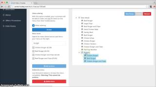 Adding & Editing Menus and Menu Items