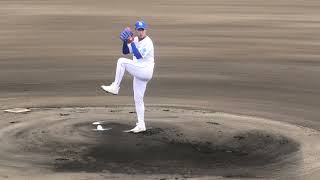 -2023.02.11-【練習試合】１回表 ウォンテイン 投球練習 WBC2023韓国代表右腕（vs中日ドラゴンズ）#원태인 #元兌仁