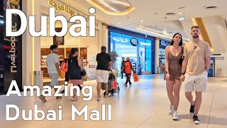 Dubai [4K] Amazing Dubai Mall, City Center Walking Tour 🇦🇪