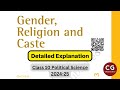 Gender, Religion, and Caste Class 10: NCERT One-Shot Explained