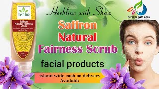 Herbline Saffron Fairness Scrub.