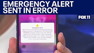 California Fires: Emergency Alert sent to millions by mistake