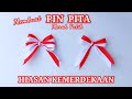 Hiasan 17 Agustusan / Membuat Pin Pita Merah Putih / Pernak Pernik Hiasan Kemerdekaan