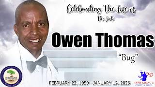 Owen Thomas "Bug" Funeral Service