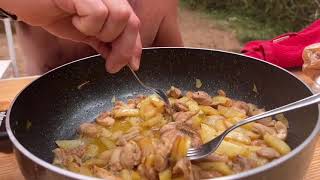 Cortijeros, mirad con que visita comimos en el camping de Las herrerías este verano 🥰💚😘🍀