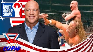 Kurt Angle on his Iron Man Match with Shawn Michaels NOT going on last