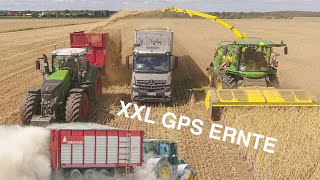 🇩🇪XXL HARVEST - 1m  Roggen häckseln - John Deere farm  I 8600i Großeinsatz 😮 GPS - WCS 2020