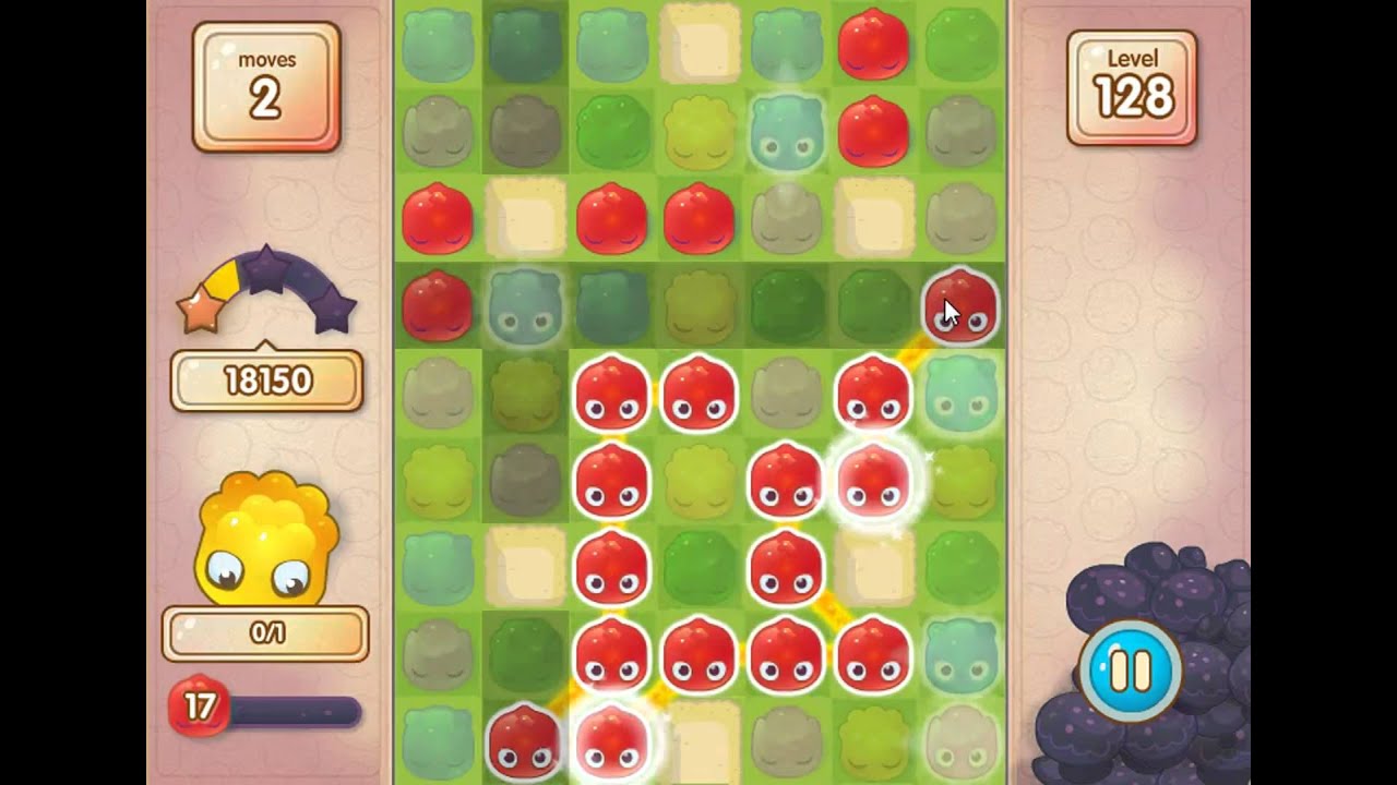 Jelly Splash Level 128 Youtube