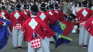 【ほにや】原宿表参道元氣祭スーパーよさこい2022 NHK前ストリート（8/27）