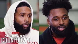 Odell Beckham Jr., Jarvis Landry on reunion, Browns' hype, Baker Mayfield connection | NFL Countdown