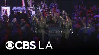 San Bernardino County holds memorial service for slain deputy