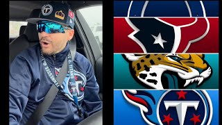 Tennessee Titans GET NO RESPECT! Who Wins the AFC SOUTH? ⚔️ TITANS, JAGUARS, TEXANS, or COLTS?