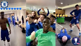 Chelsea Locker Room Celebrations After Reaching The Champions League Final