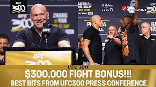 "THE CHAMP IS HERE!" UFC 300 Press Conference was a BANGER! 🤯 Alex Pereira vs. Jamahal Hill #UFC300