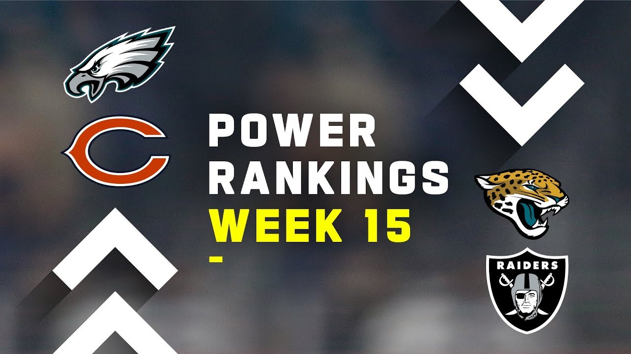 Week 15 NFL Power Rankings! - YouTube