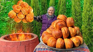 Приготовление Множества Традиционных Азербайджанских Кондитерских Изделий ШОР ГОГАЛ В Деревне!