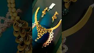 Antique Necklace Set 🔥 #shorts  #necklaceset  #goswami  #goldjewellery