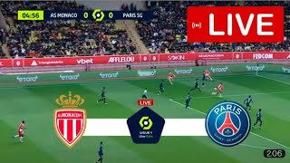 LIVE Monaco vs PSG | Ligue 1 Uber Eats 2023 match today | Live HD eFootball