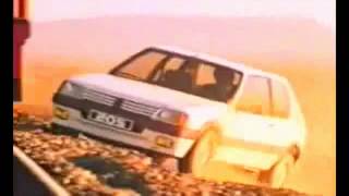 Pub Peugeot 205 GTi 1L6 et 1L9