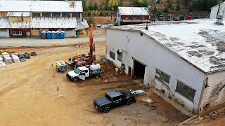 Bunker Hill Mine Restart Progress: October 2022 - Mill Building Geotech Drilling