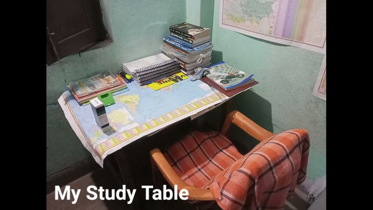 My Study Table Youtube
