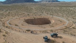 Gold Butte Road, Devils Throat Sink Hole, Nevada Nissan Trail Ride