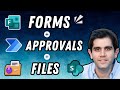 Save Microsoft Forms Data and File Uploads to SharePoint After Approvals via Power Automate