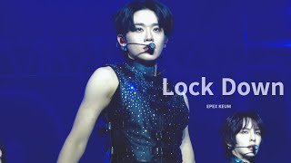 [4K] 241228 서울 콘서트 청춘결핍 Lock Down 락다운 금동현 focus 직캠