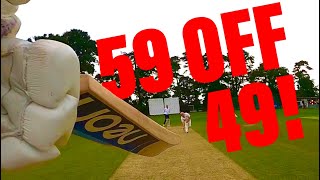 Hundred Run OPENING Partnership - GoPro Cricket Helmet Cam POV